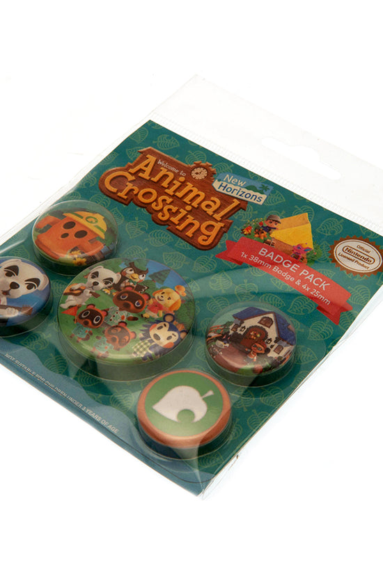 Animal Crossing Button Badge Set