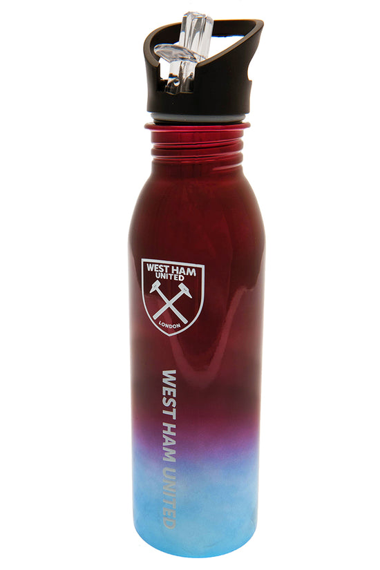 West Ham United FC UV Metallic Drinks Bottle