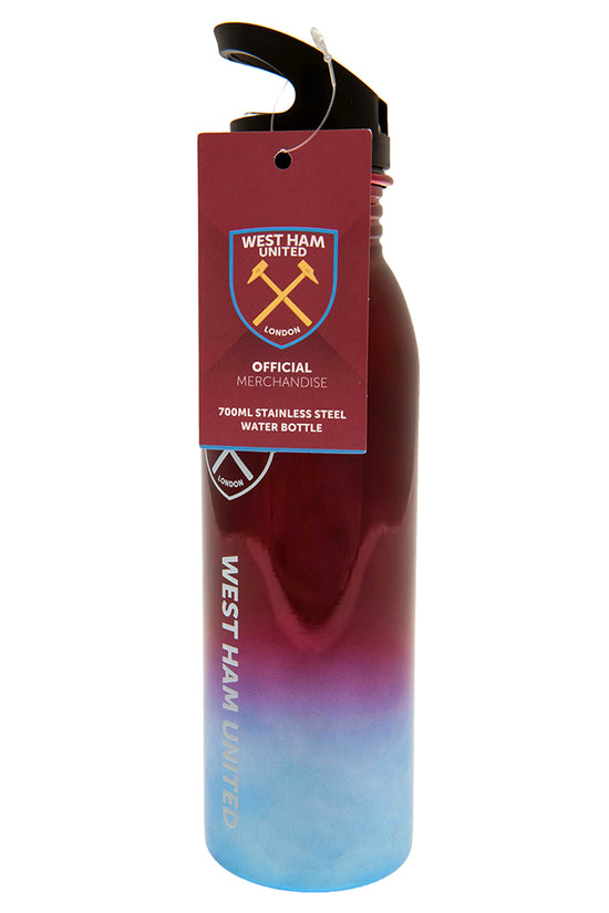 West Ham United FC UV Metallic Drinks Bottle