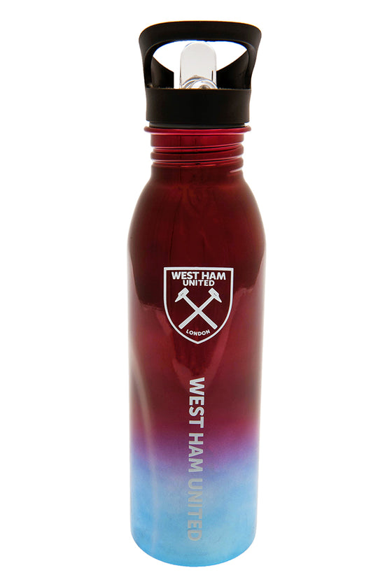 West Ham United FC UV Metallic Drinks Bottle