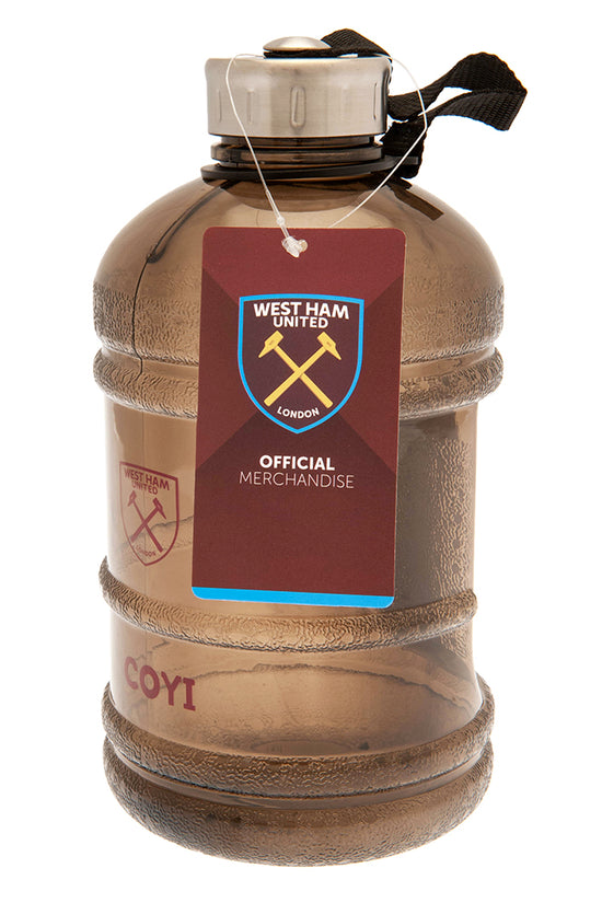 West Ham United FC Barrel Water Bottle