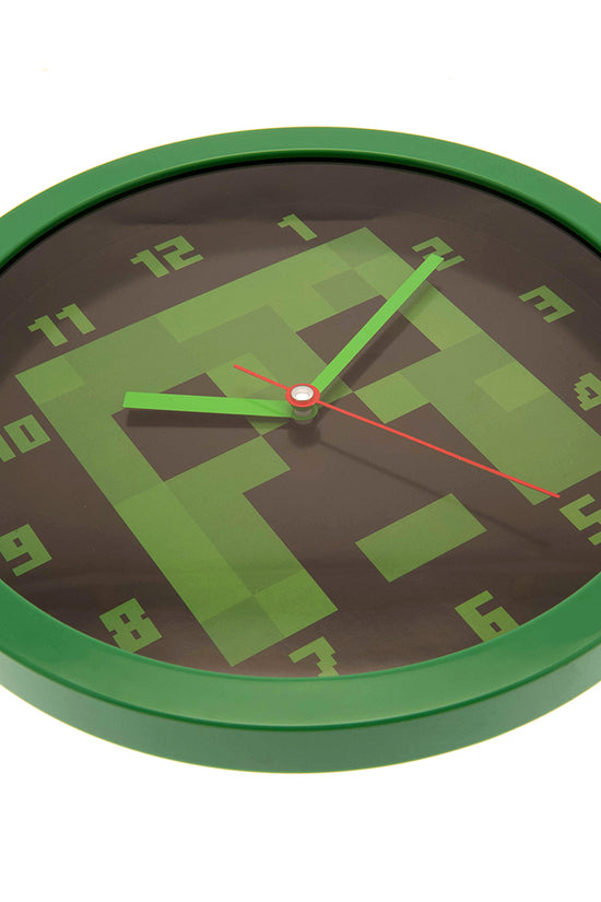 Minecraft Wall Clock