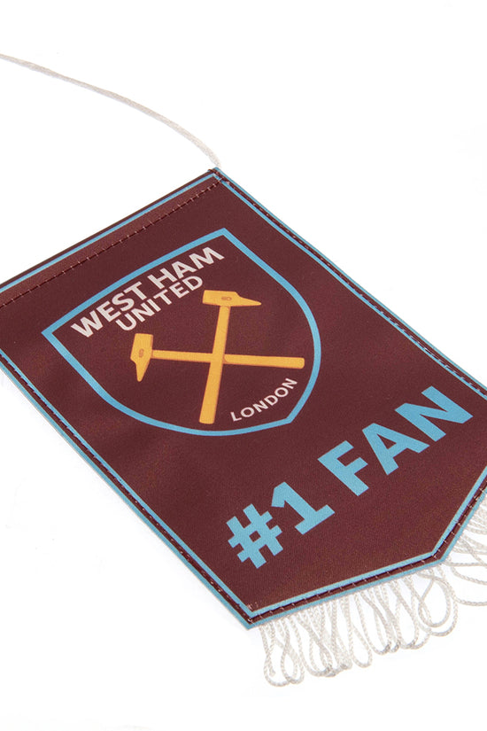West Ham United FC No.1 Fan Mini Pennant
