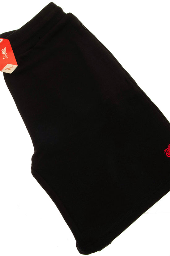 Liverpool FC Sweat Shorts Mens Black 3