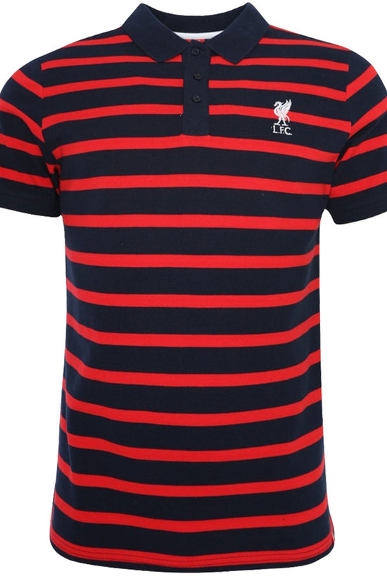 Liverpool FC Stripe Polo Mens Small