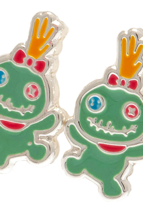 Lilo & Stitch Plated Brass Earring Set