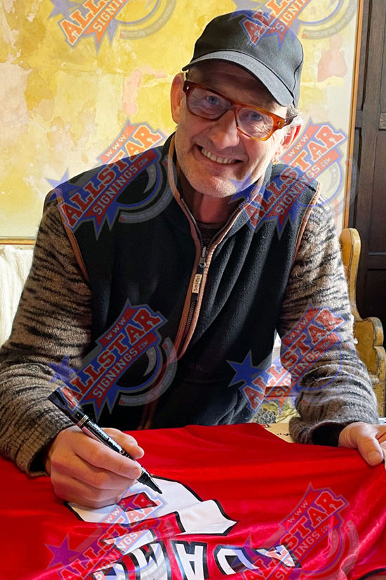 Arsenal FC Adams Retro Signed Shirt Framed 1