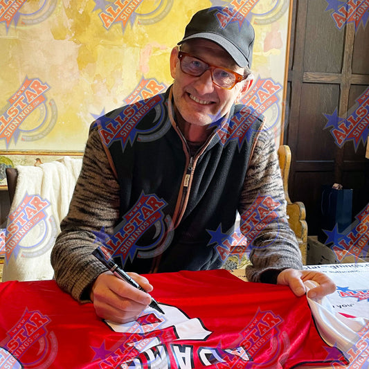 Arsenal FC Adams Retro Signed Shirt Framed 1