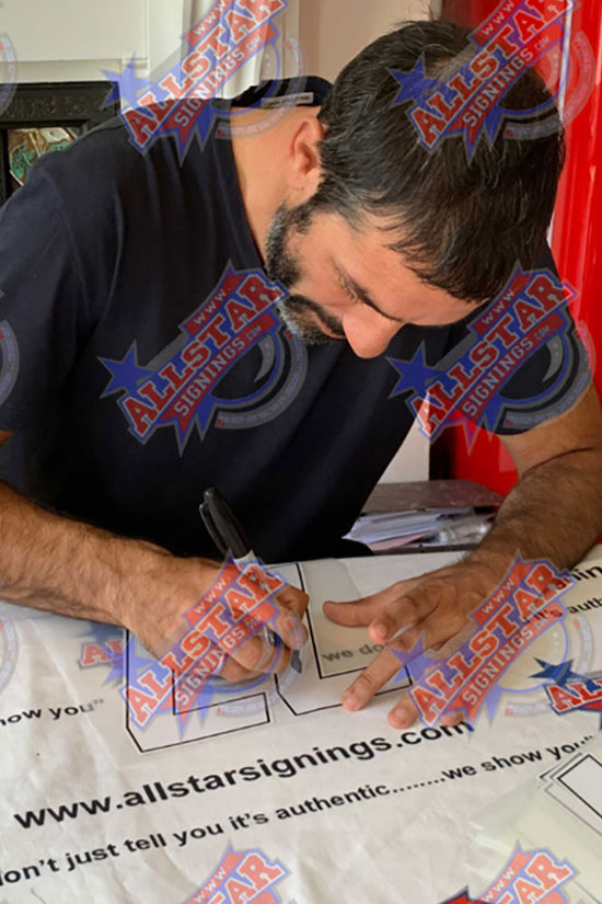 02710 Arsenal FC Pires Signed Shirt Framed 1