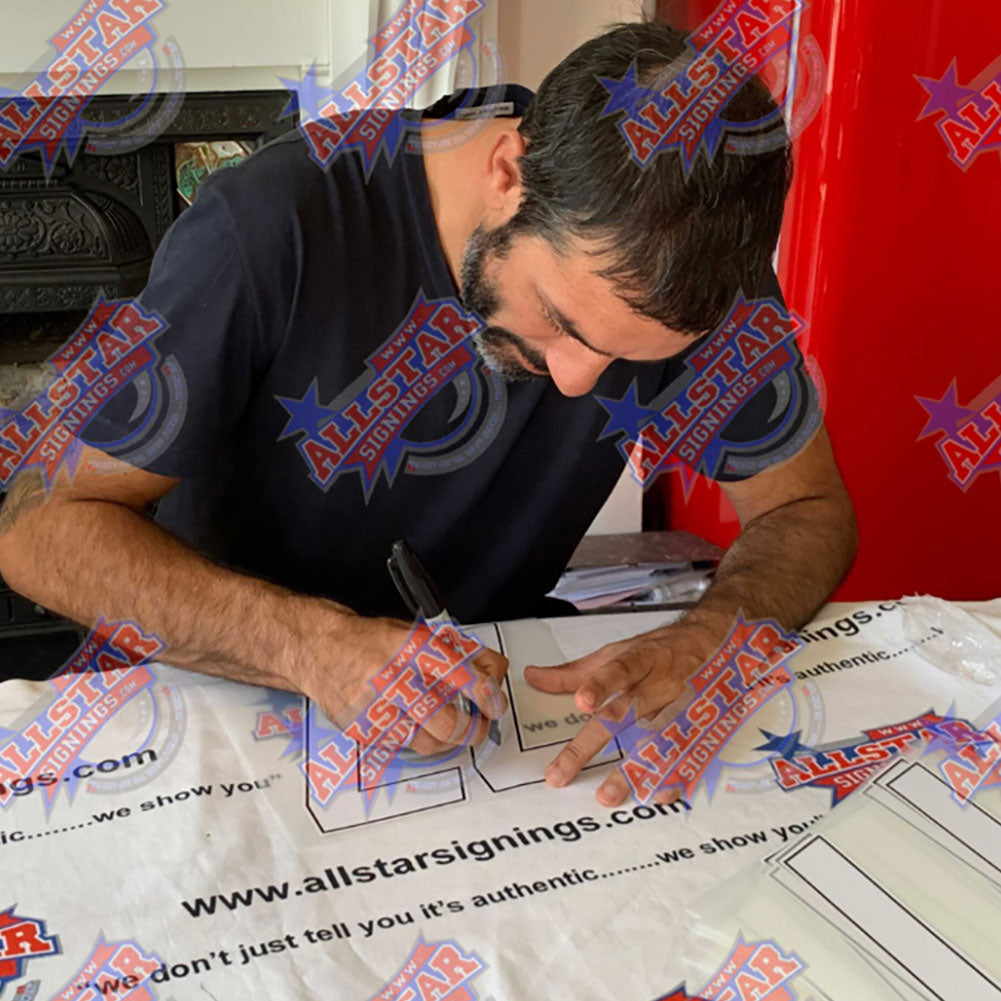 02710 Arsenal FC Pires Signed Shirt Framed 1