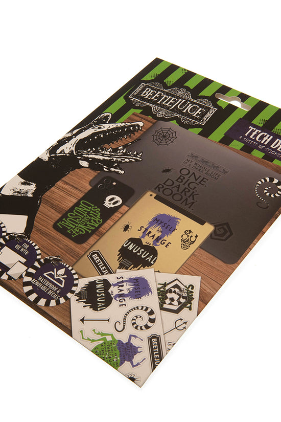 Beetlejuice Tech Stickers 3