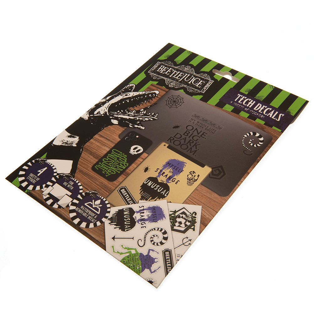 Beetlejuice Tech Stickers 3