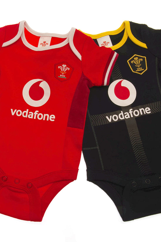 Wales RU 2 Pack Bodysuit 12/18 mths SP