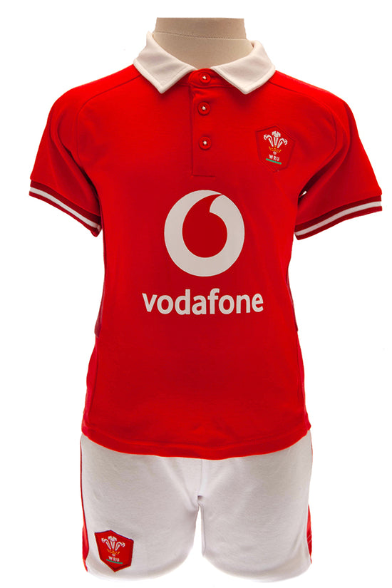 Wales RU Shirt & Short Set 9/12 mths SP