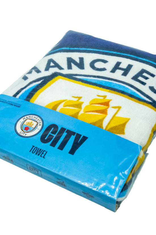 Manchester City FC Particle Towel 2