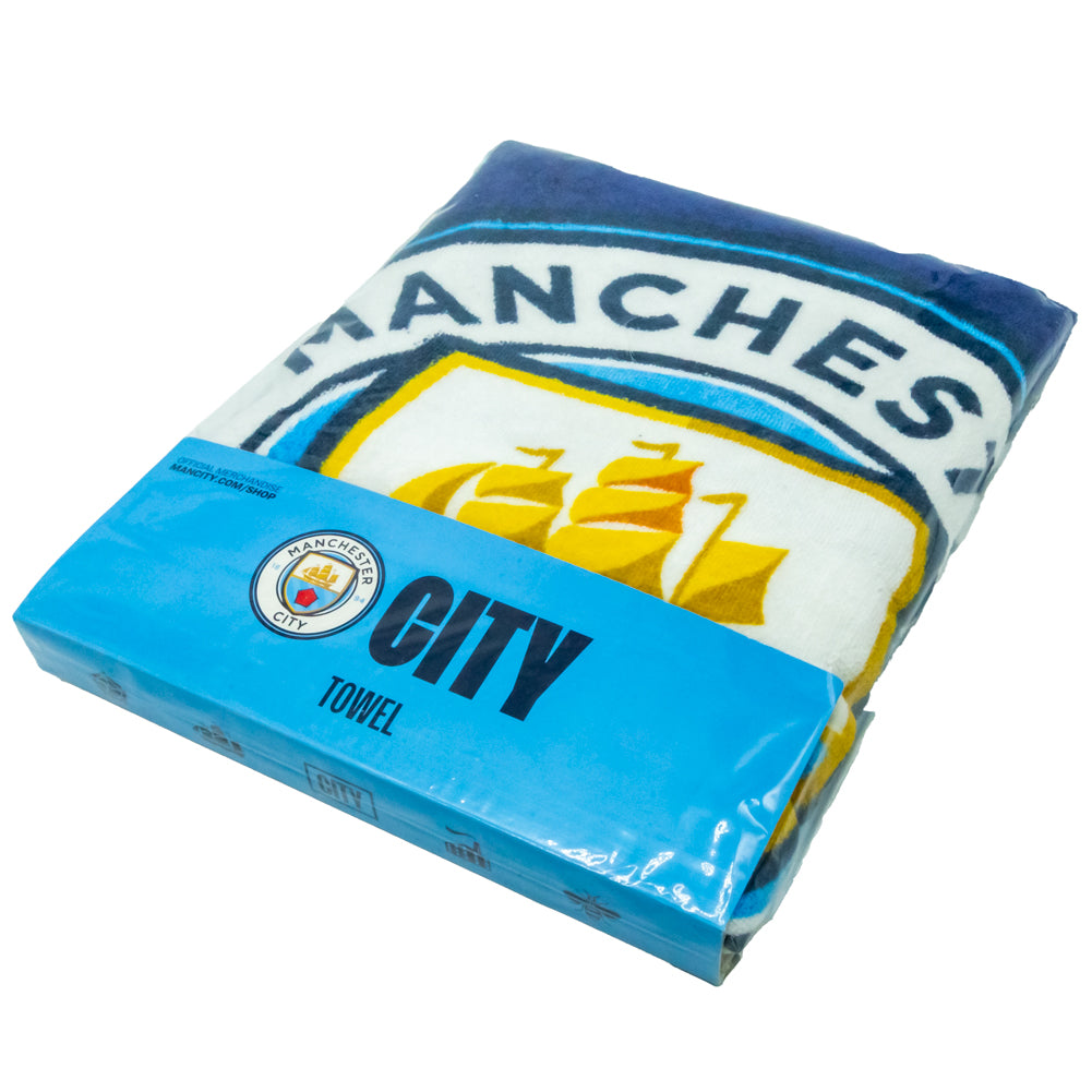 Manchester City FC Particle Towel 2