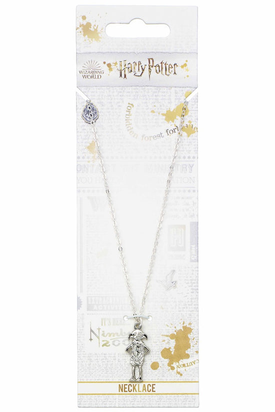Harry Potter Silver Plated Necklace Dobby House Elf 3