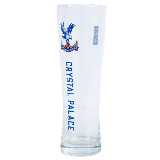 Crystal Palace FC Tall Beer Glass 1