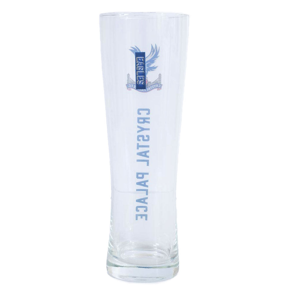 Crystal Palace FC Tall Beer Glass 2