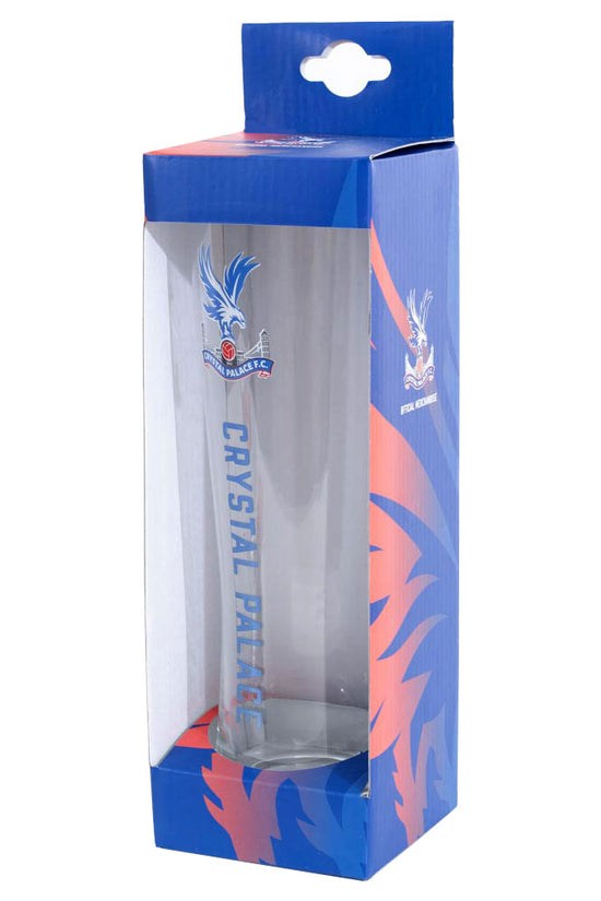 Crystal Palace FC Tall Beer Glass 3