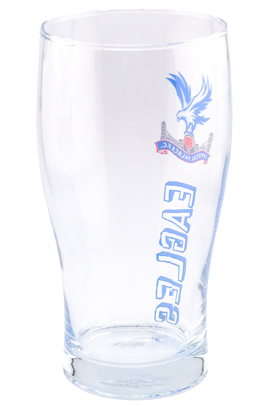 Crystal Palace FC Tulip Pint Glass 1