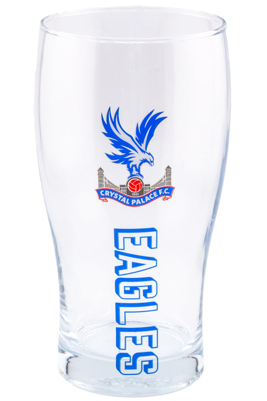 Crystal Palace FC Tulip Pint Glass