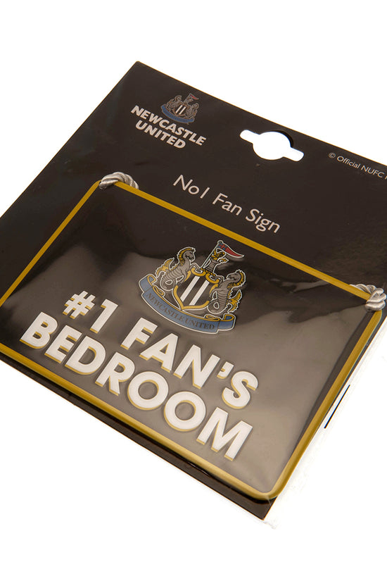 Newcastle United FC Bedroom Sign No1 Fan