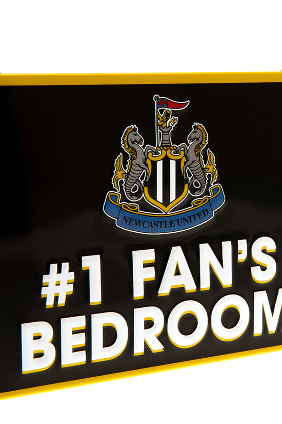 Newcastle United FC Bedroom Sign No1 Fan