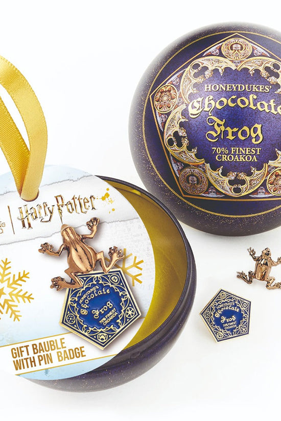Harry Potter Christmas Gift Bauble Chocolate Frog