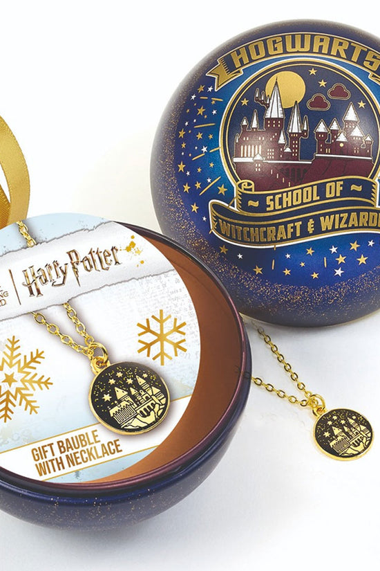 Harry Potter Christmas Gift Bauble Hogwarts Castle