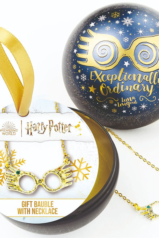 Harry Potter Glasses Christmas Gift Bauble Luna Lovegood