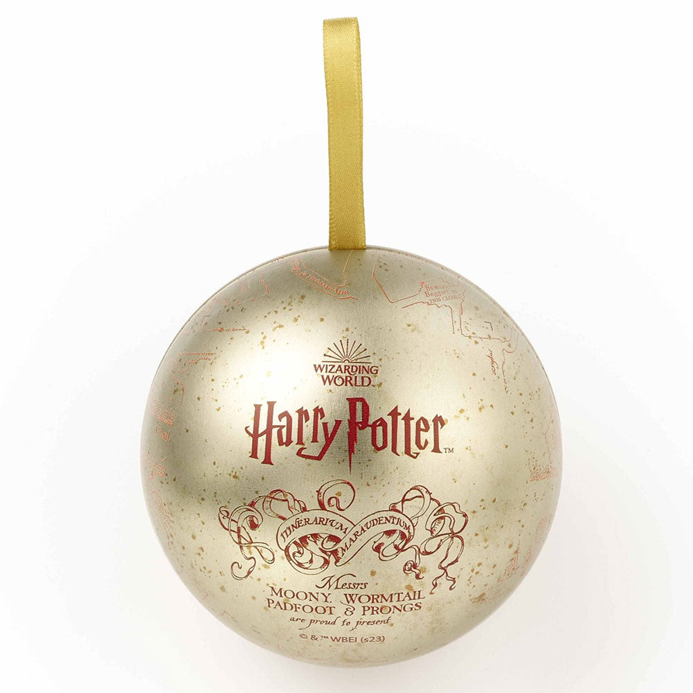 Harry Potter Christmas Gift Bauble Marauders Map 3