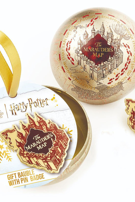 Harry Potter Christmas Gift Bauble Marauders Map