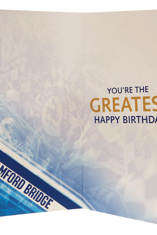 Chelsea FC No. 1 Dad Birthday Card