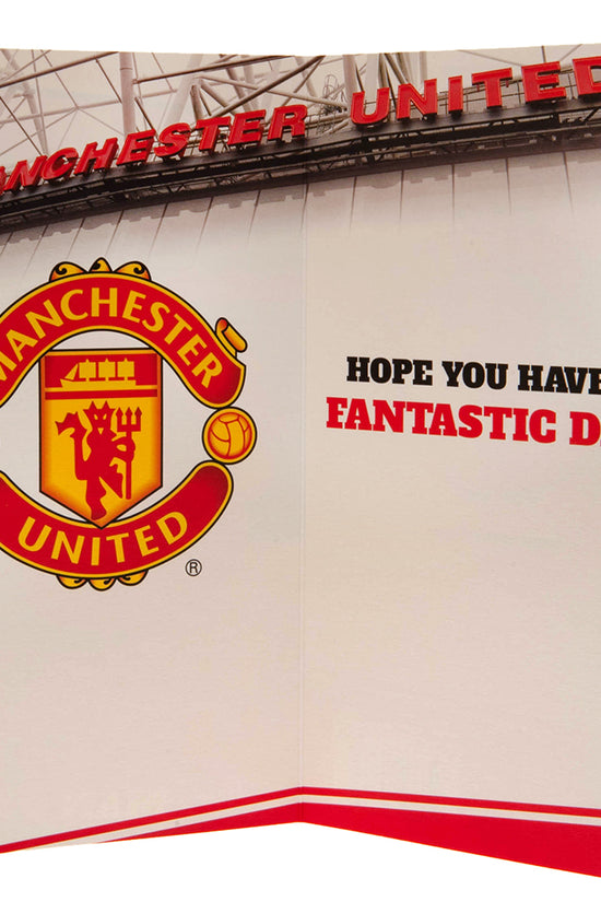Manchester United FC No. 1 Fan Birthday Card