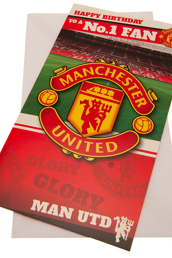 Manchester United FC No. 1 Fan Birthday Card