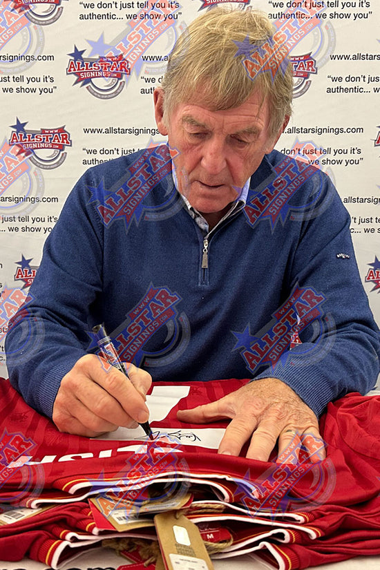 Liverpool FC 1986 Dalglish Signed Shirt Framed 1