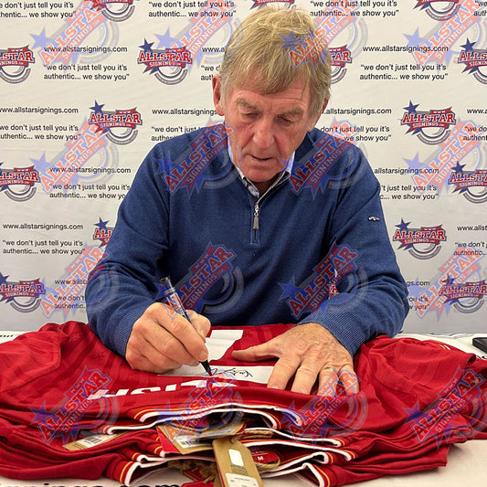 Liverpool FC 1986 Dalglish Signed Shirt Framed 1