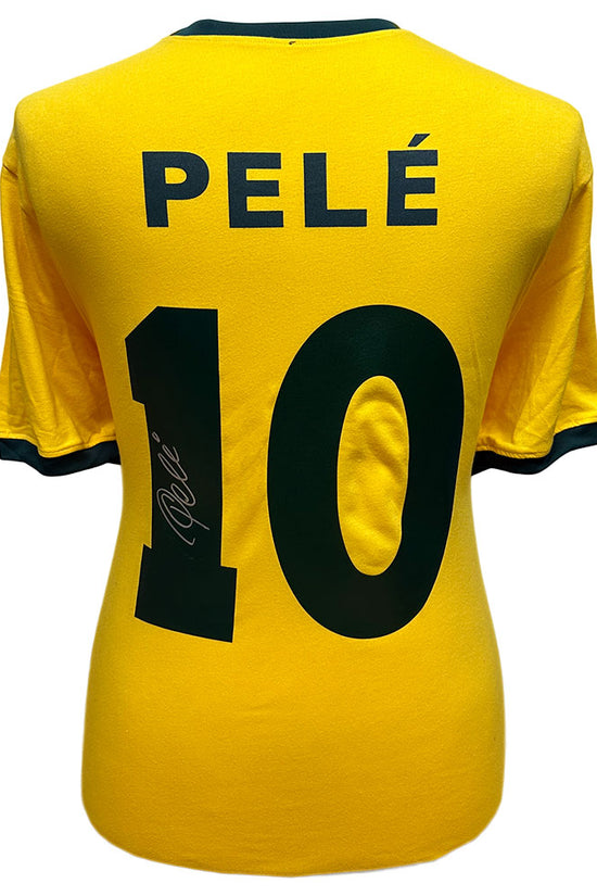 Brasil 1970 Pele Signed Shirt