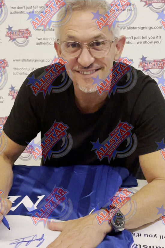 Everton FC 1986 Lineker Signed Shirt