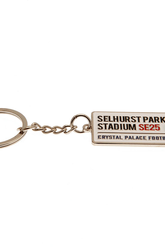 Crystal Palace FC Embossed Street Sign Keyring
