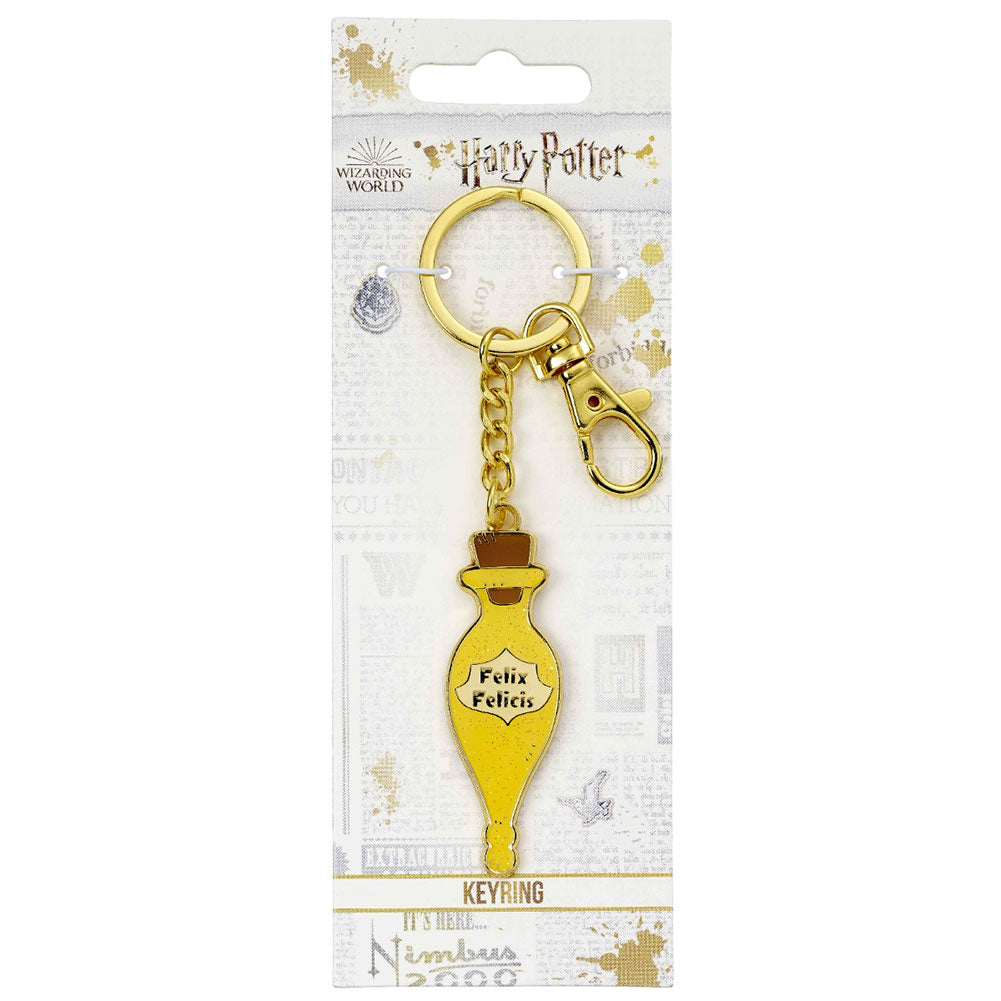 Harry Potter Charm Keyring Felix Felicis 1