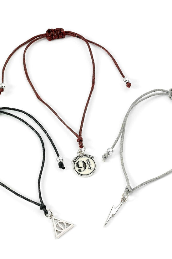 Harry Potter Friendship Bracelet Set Deathly Hallows