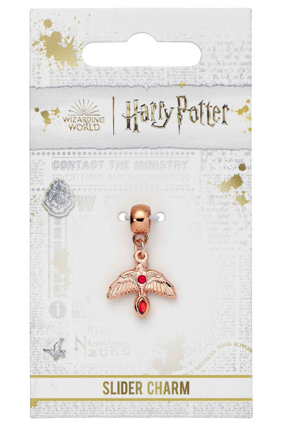 Harry Potter Rose Gold Plated Fawkes Charm