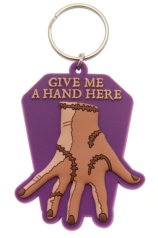 Wednesday Thing PVC Keyring