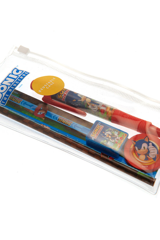 Sonic The Hedgehog 5pc Stationery Set