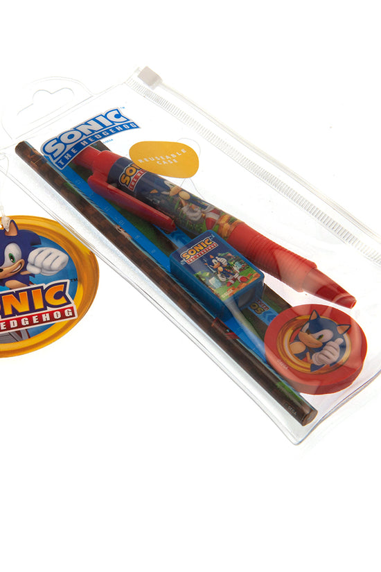 Sonic The Hedgehog 5pc Stationery Set