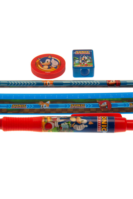 Sonic The Hedgehog 5pc Stationery Set