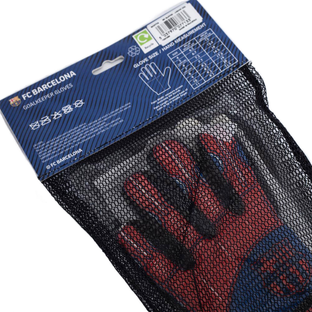 FC Barcelona Delta Goalkeeper Gloves Yths