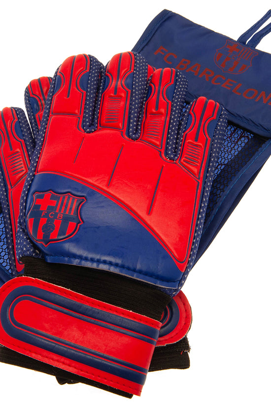 FC Barcelona Goalkeeper Gloves Kids DT 1